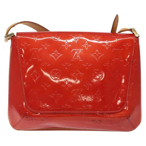 LOUIS VUITTON Monogram Vernis Thompson Street Bag Red M91094 - Picture 3 of 12